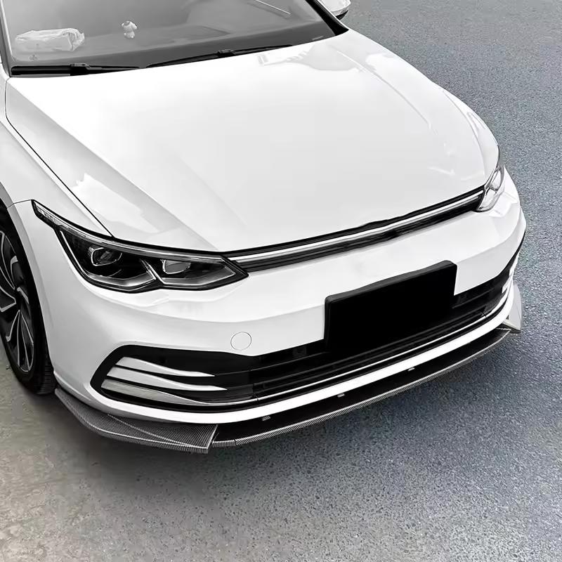 Verstellbarer 5-teiliger segmentierter Frontspoilerlippe für Skoda Fabia NJ PJ 2014-2026 Frontstoßstangen-Splitter Auto-Außen Sport Karosserie-Kit