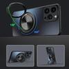 AG Matte Magnetic Case for OPPO Reno 14 Pro 14F 360° Rotating Ring Holder Wireless Charging Hard Cover for OPPO Reno 14 F