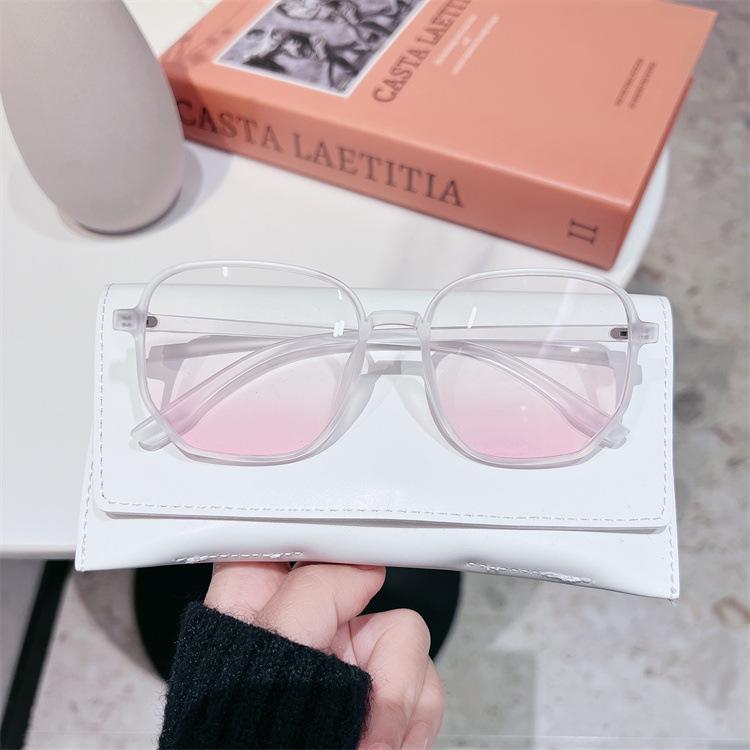 

Модные розовые очки с градиентом синего света для близорукости, женские винтажные очки для близорукости, женские готовые оптические очки с диоптриями -3.0