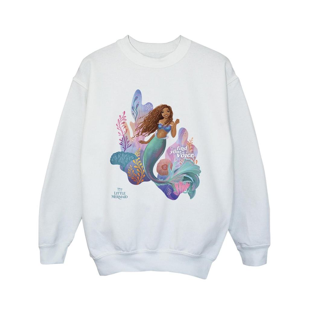 The Little Mermaid Girls Find Your Voice Movie Sweatshirt