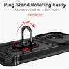 Pouzdro 360° Shockproof Armor Ring pro Samsung Galaxy A05 A05S A15 A25 A04S A14 A24 A34 A54 A23 A33 A53 A73 A13 5G S21 S22 S23 S24 Ultra Plus Cover