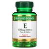 Vitamina E, DL-alfa pura, 450 mg (1000 UI), 60 cápsulas blandas de liberación rápida