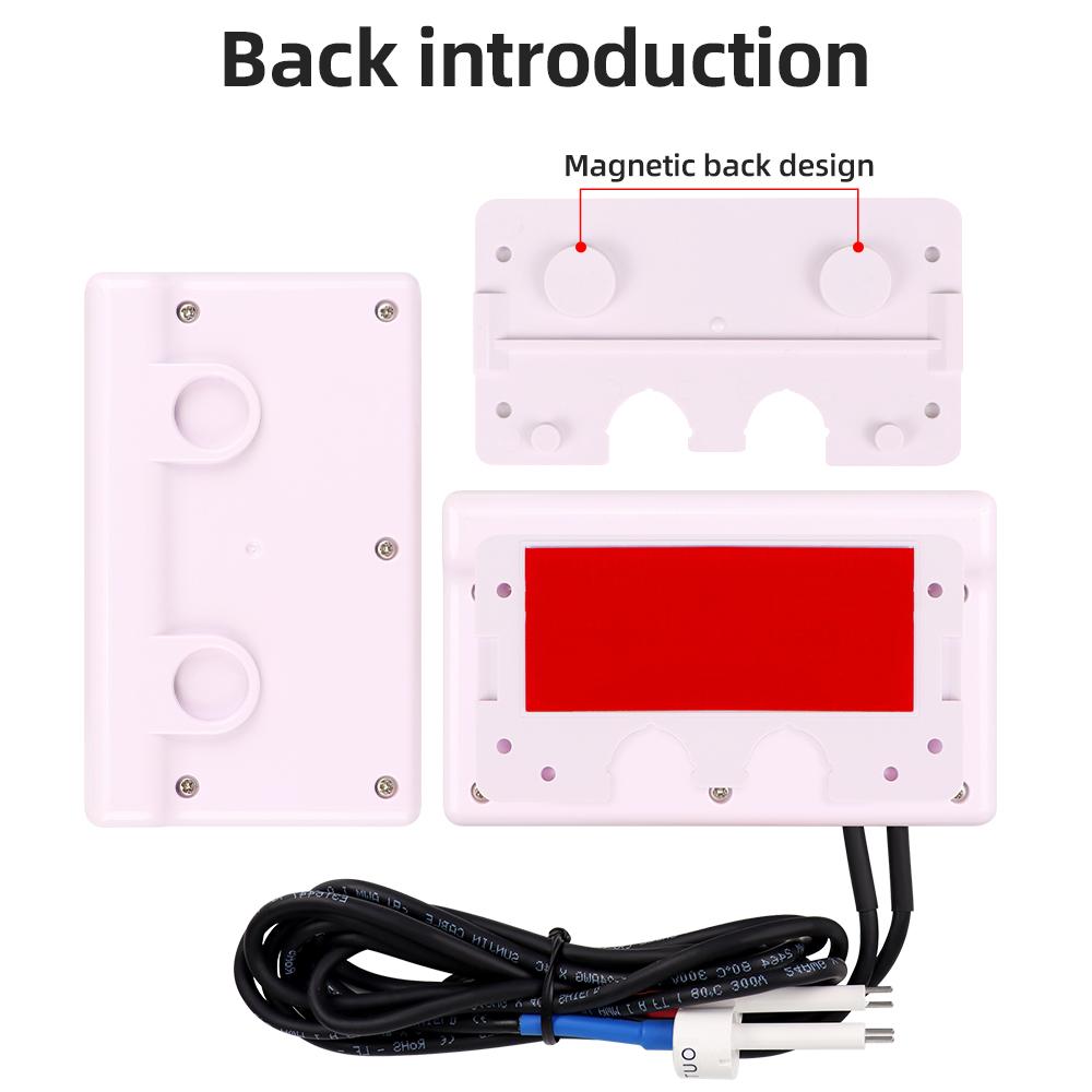 Dual Online Water Quality Tester HM Digital EC&TDS Monitor 0-5000 PPM Detection Commercial In-Line Water Detector for Laboratory
