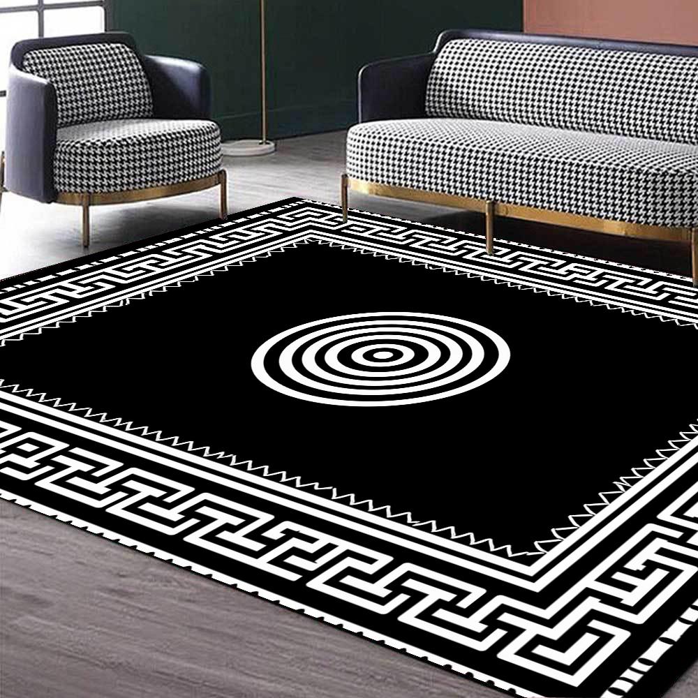 Modern Minimalist Carpet for Living Room Luxury Style Large Room Rugs for Bedroom Decor Home Washable Non-slip Lounge Floor Mats