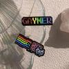 LGBT Enamel Pins Custom Rainbow Colors Heart Brooches Lapel Badges Funny  Jewelry Gift for lover Friends