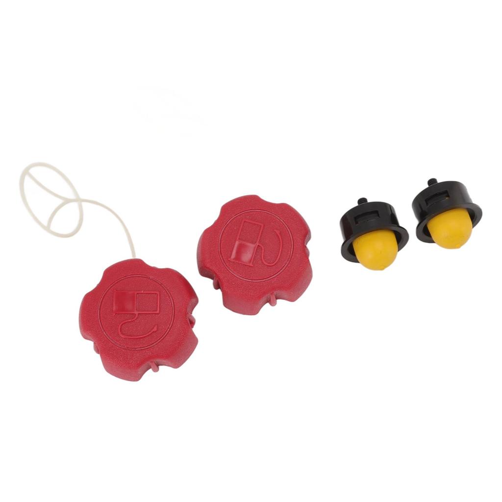 2 Set Lawn Mower Fuel Cap Primer Bulb Replacement Part Kit for Fuxtec FX RM 1630 1855 1860 2055