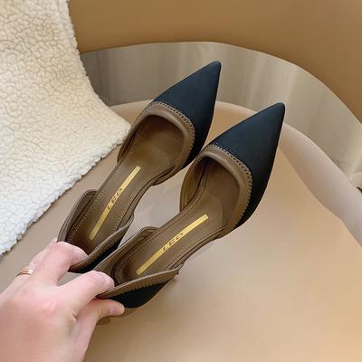 Pantoufles à talons hauts pour femmes 2024 Élégantes Mode Pointues à talons hauts Mule pour femmes Mode été Chaussures de soirée de bal Chaussures pour femmes
