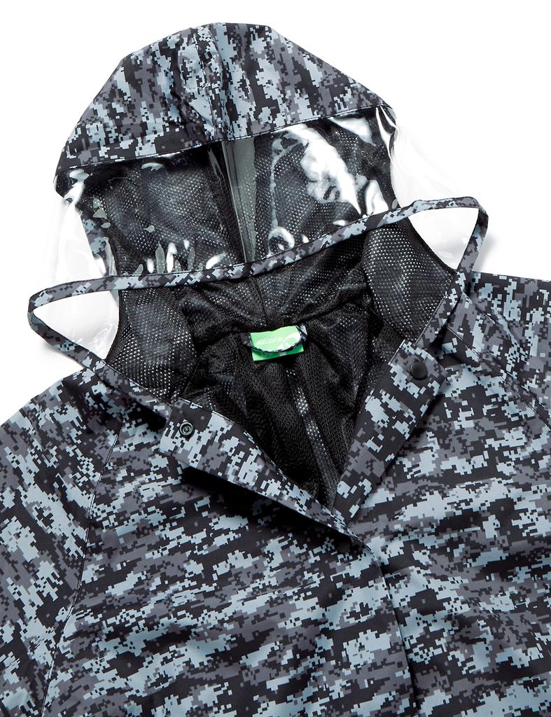 Junior 2WAY Stretch Rain Poncho A.D.ONE ST-407J