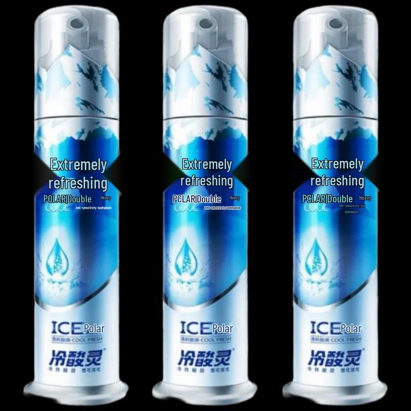 Зубная паста Leng Suan Ling Arctic Refresh с двойной защитой от чувствительности, с помпой