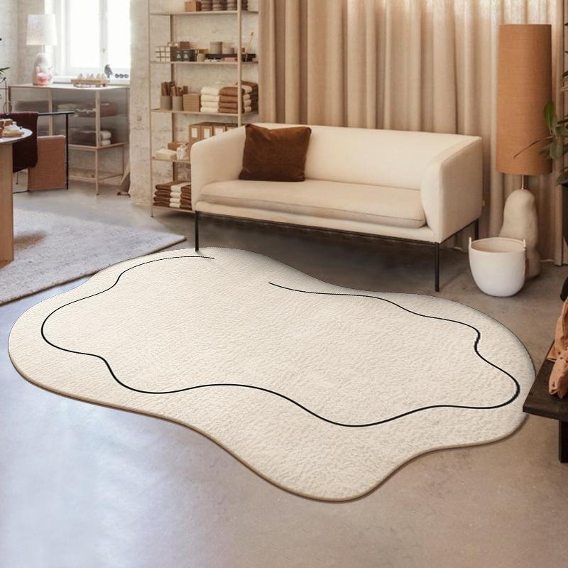 Carpet Nordic Cream Cloud Bedside Blanket Living Room Coffee Table Sand Mat Fresh Imitation Cashmere Floor Mat