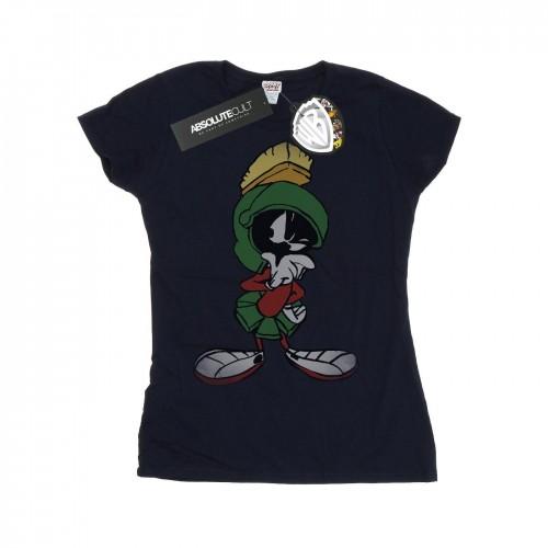 Looney Tunes Womens/Ladies Marvin The Martian Pose Cotton T-Shirt