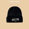 Autumn and Winter Boys and Girls Children's Hats Baby Hats Cute Cartoon Bears Plush Hats Thermal Hats Ear Protectors Knitted Hats