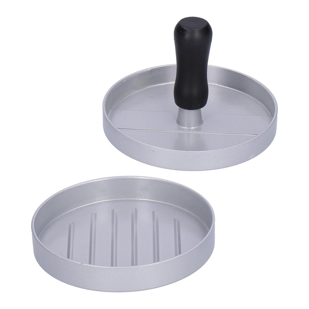 Lis na hamburgery Výrobník Potravinářský Kulatý Tvar Forma na Tvorbu Placiček Nástroj Kuchyňský Doplněk(S rukojetí )