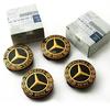 Thvjz10 2025 Hot 4 Pieces 75mm for Mercedes-Benz B/C/E/S Class A Class C200L GLC GLK CLA Car Wheel Center Hub Caps Cover Decorate Access
