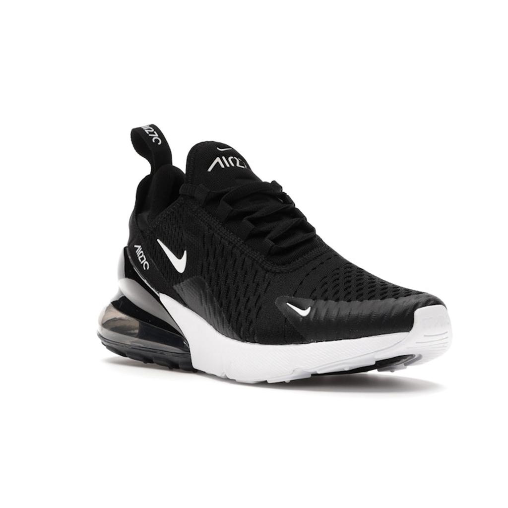 Nike Air Max 270 Svarte Dame Sneakers Antrasitt-Hvite AH6789-001