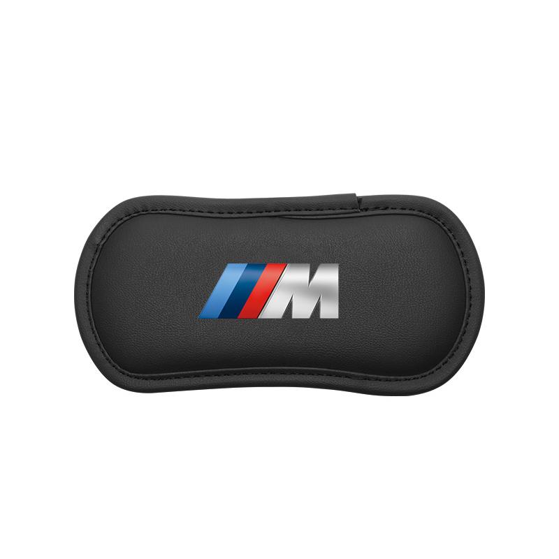 BBIG5 Car Interior Leg Knee Rest Pads Leather Cushion Valve Cap Auto Sticker For BMW X1 X2 X3 X5 X4 X6 X7 iX3 F20 F10 F07 E70 E46 E90