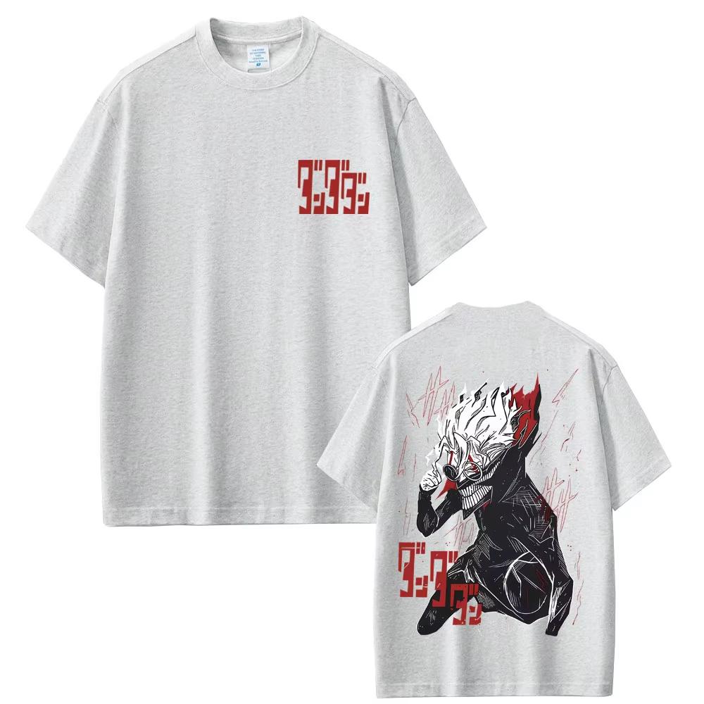 

Аніме Футболка з графічним принтом Dandadan Чоловіча Жіноча Повсякденна Мода Оверсайз Футболки з коротким рукавом Унісекс Бавовняні Футболки з круглим вирізом XL