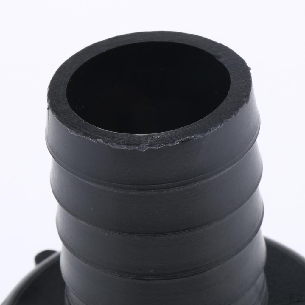 IBC Tank Adapter Coarse Thread 2" To 50mm Water Connector Fitting Black