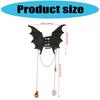 Halloween Bat Hair Clips for Women Tassels Bat Wing Hair Claw Clips Barrettes Punk Gothic Hair Styling Accessories Gift
