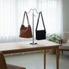 Adjustable Height Handbag Display Stand Curved Hook Jewelry Storage Shelf Wig Hanger  Silk Scarves