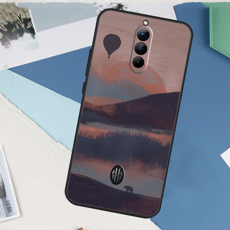 

Nature Forest Mountain Case For ZTE Nubia Red Magic 9 10 11 8 8S 9S 10S Pro Plus 6 7 6S 7S Pro 5G 6R 10 Air Cover Red Magic 8S Pro