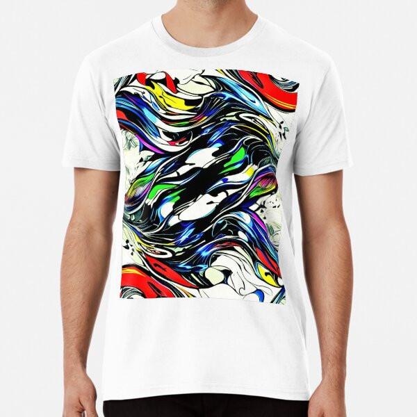 Vibrant Abstract Camo Colourful Psychedelic  S To 5XL Made In the AU/USA T-Shirt