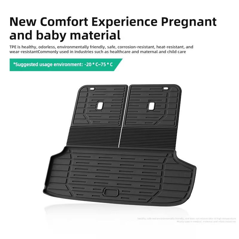 Waterproof TPE Trunk and Seat Mat for 26 Hyundai IONIQ 9 Models