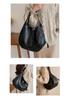 2026 European & American Retro Soft Leather Large-Capacity Tote Handbag