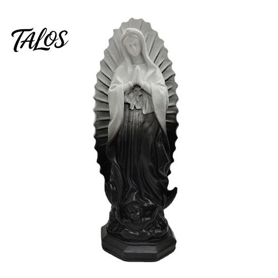 Religious Holiday Gifts Our Lady of Guadalupe Mexico Sculpture Statue, Resin Virgin Mary Figurine, European Style Interior Decor Home for Altar Shelf