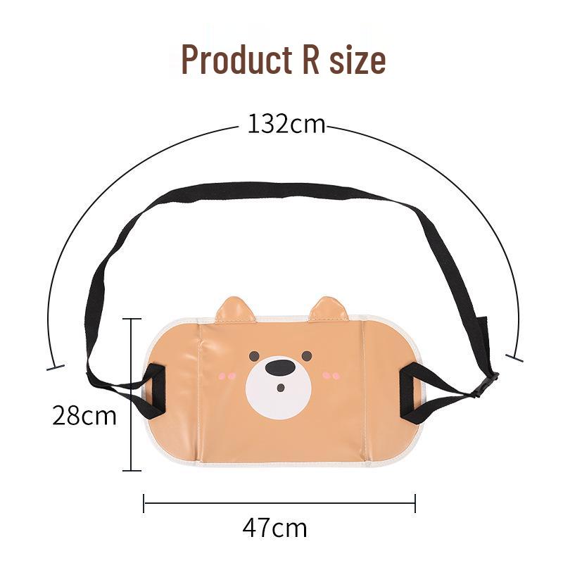 Child Car Seat Footrest: Travel Support for Rear Seat
