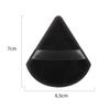 Dual-Use Velvet Flocking Triangle Puff for Wet & Dry Powder Setting