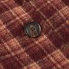 European and American style, wholesale women's clothing fashion versatile temperament casual stand-up collar plaid woolen jacket