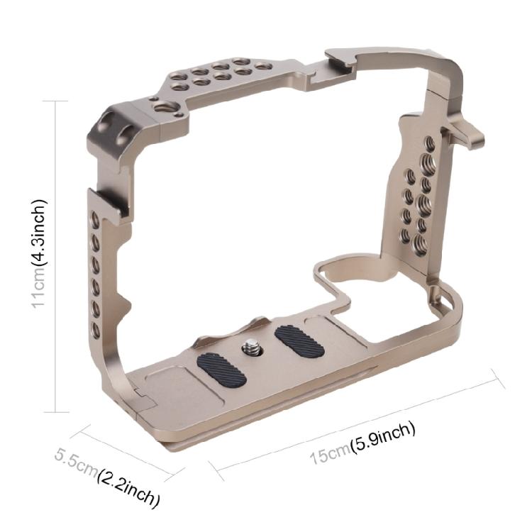 Lightweight Aluminum Camera Stabilizer Cage for R5/R5C Professional Use Durability Construction Accessories Integration