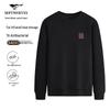 Men's Embroidered Pullover Sweatshirt with 7A Antibacterial & Antistatic