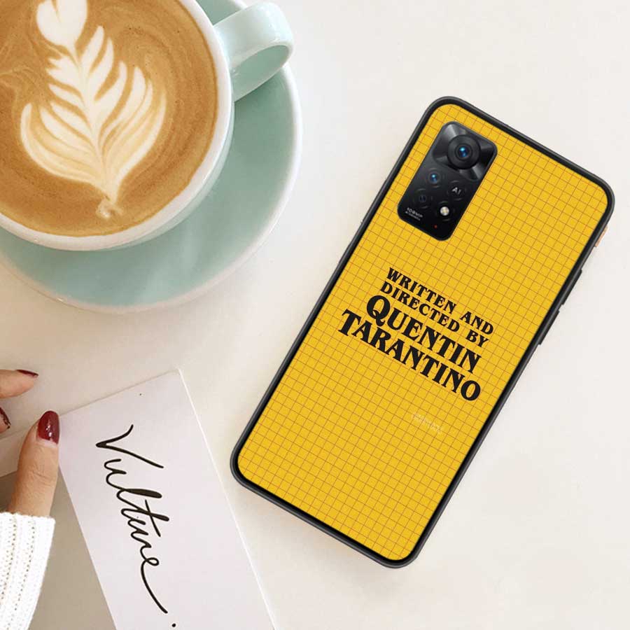 

Written And Directed By Quentin Tarantino Case Phone For Redmi 13 14C 12 12C Note 14S 14 Pro Plus 10 10A 10C 9 9A 9C 9T 8 8A 7 7 Redmi Note 14 5G