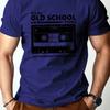 Men's Simple Letter Printed T-shirt Summer Daily Casual Round Neck Short Sleeve Loose Comfortable Fashion Simple Short Sleeve