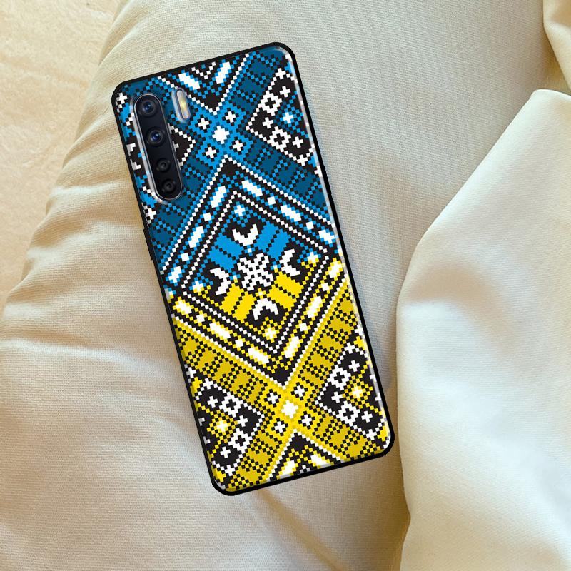 Ukraine Ornament Pattern Case For Oppo A98 A78 A18 A38 A58 A5 A6 Pro A54 A74 A94 A17 A57 A80 A60 A40 A96 A76 A16 A15