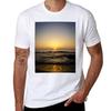 Sunset Rocks Tshirt Daily Casual Short Sleeve Tee Shirt