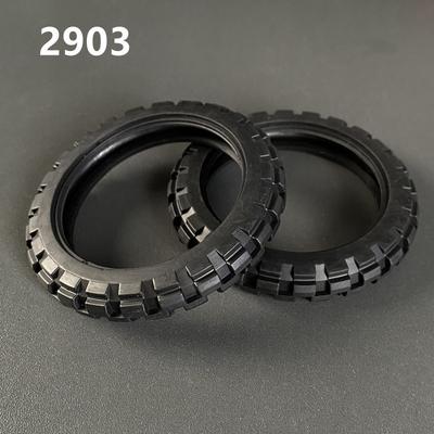 Compatible con 2903C01 Motocicleta Autopropulsada 2902 Neumáticos de Bloques de Construcción, Cámara de Rueda de Bicicleta 81.6X15Mm