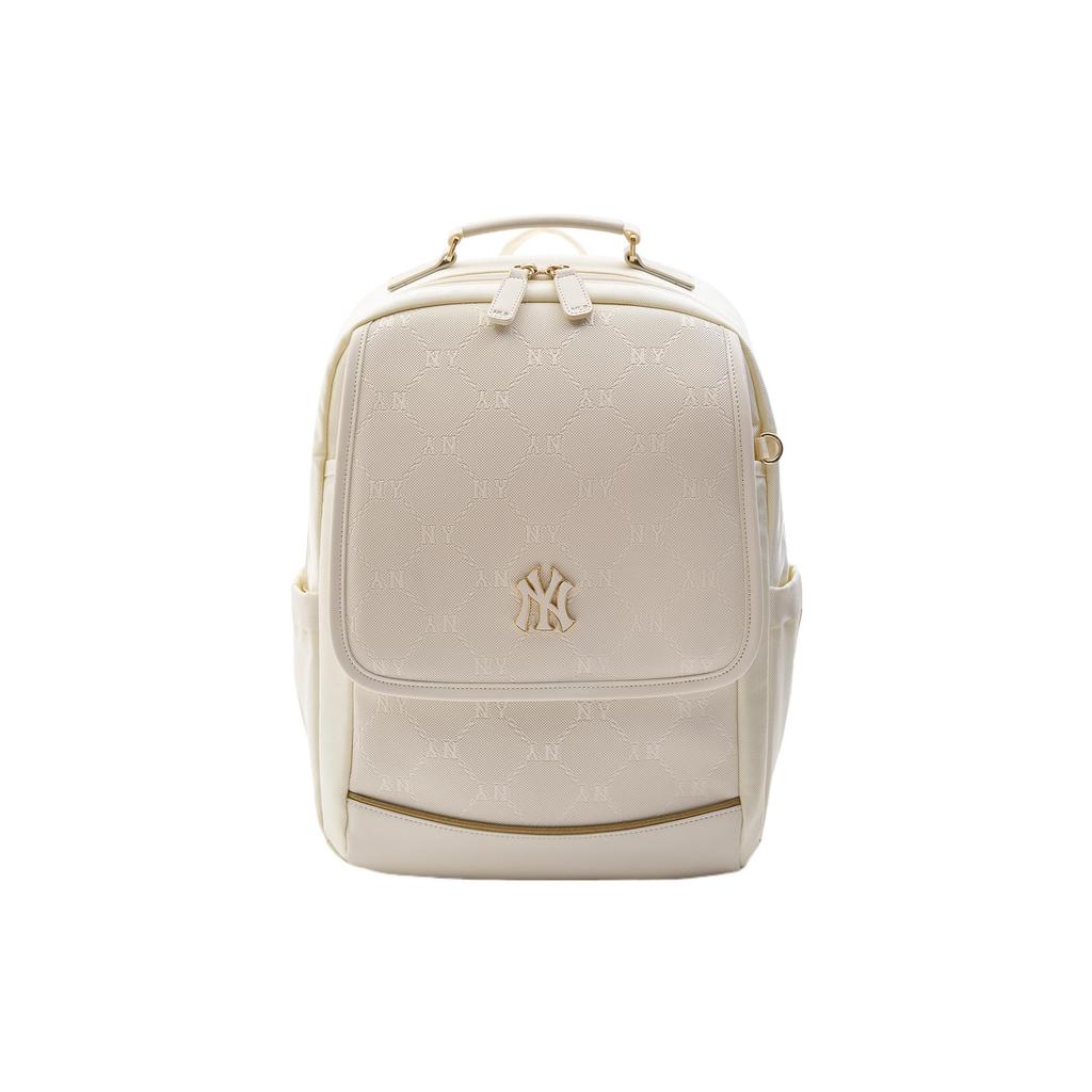 MLB New York Yankees Vintage Diamond Letter Embossed Adjustable Shoulder Strap Zipper Closure Two-In-One Nylon Backpack Women Backpack 7ABKMD14N-50CRS