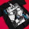 Attack On Titan Shirt Levi T-Shirt Eren Tshirt Mikasa AOT Erwin Hange Armin Tee BB1360