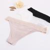 Tang Damen Maulbeerseide G-String: Sexy, Nahtlos, Hüfttief, Transparente T-Pants.
