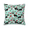 Welsh Corgi Dog Throw Pillow Covers Bedroom Decoration D Printed Sofa Chair Cushion Cover Polyester Soft Pillowslip Dakimakura