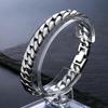 Sterling Silver Cuban Chain: Unisex, Retro Style, Snap Closure, 925 Silver Craftsmanship.