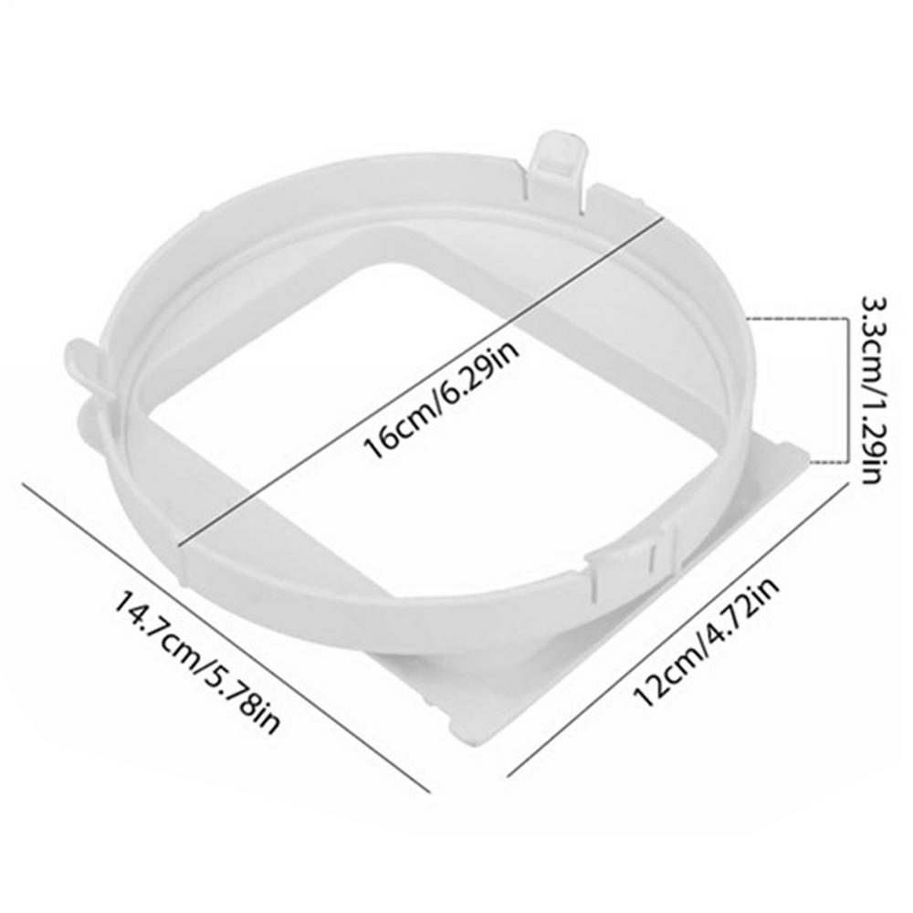 

Portable AC Hose Connector Air Conditioner Port Connector Venting Exhaust Coupler Replacement Accessories