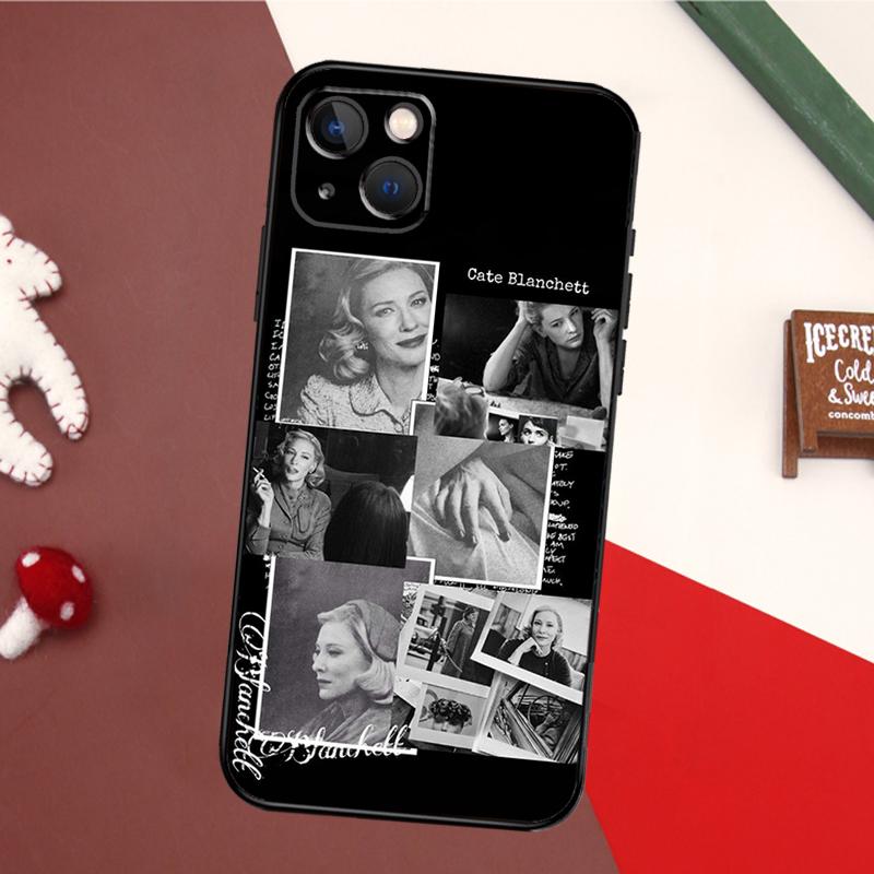 

Cate Blanchett Bumper Phone Case For iPhone 16 15 14 11 12 13 Pro Max X XS XR Plus Back Cover iPhone 12 mini