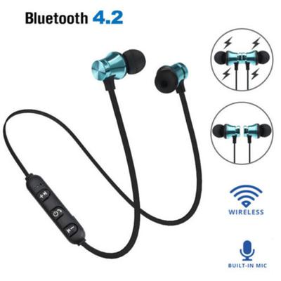 Magnetischer In-Ear-Stereo-Headset-Kopfhörer, kabelloses Bluetooth 4.2-Kopfhörer-Geschenk