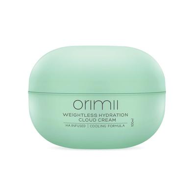 Orimii Gewichtlose Feuchtigkeits-Wolkencreme 100 ml Packung 1 | Schnell einziehende Feuchtigkeitscreme für tiefe Hautfeuchtigkeit & beruhigende Pflege