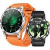 NX18 PRO 2026 Outdoor Smartwatch 1,508" Amoled-Bildschirm Kompass BT-Anruf GPS für Herren Sport Fitness-Tracker Android Silikagel