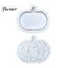 Silicone Craft Molds 1 Set Halloween Pumpkin Lampshade Mold, DIY Hollow Box Mold Gypsum Cement Epoxy Resin Casting for Crafts Food Grade